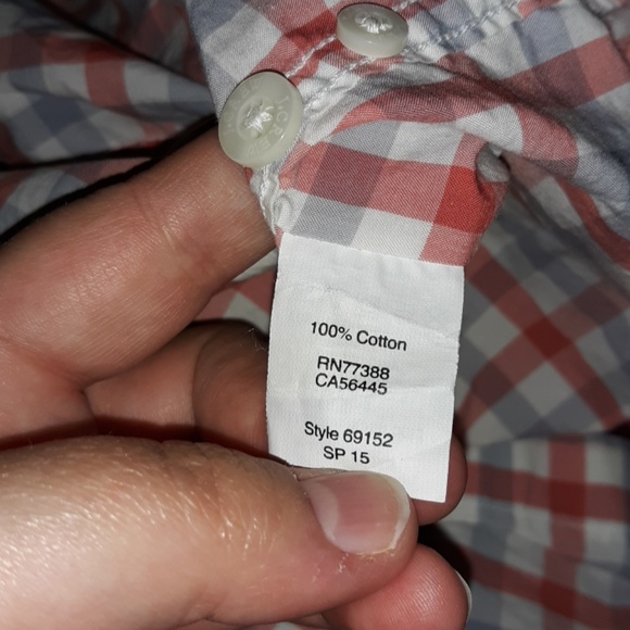 Men's J. Crew Button Down Shirt sz Small - Picture 4 of 4